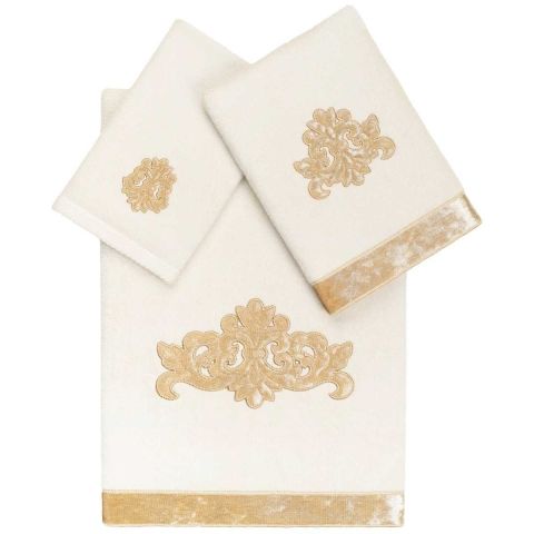 May Embellished Towels