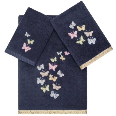 Mariposa Embellished Towels