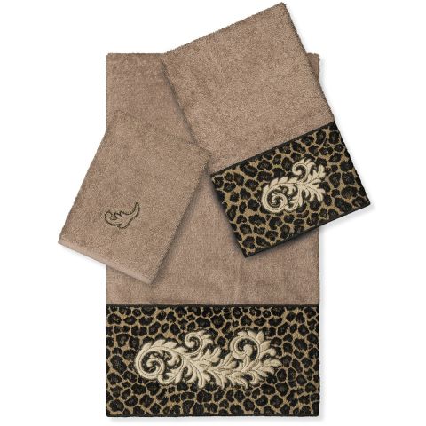 April Embellished Towel