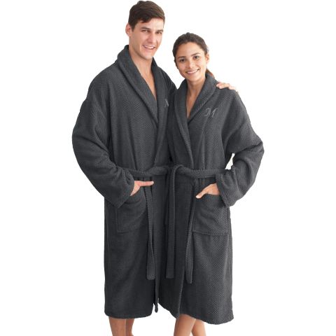Herringbone Bathrobe Collection