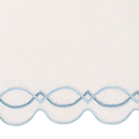 Chain Turkish Cotton Scallop Towel