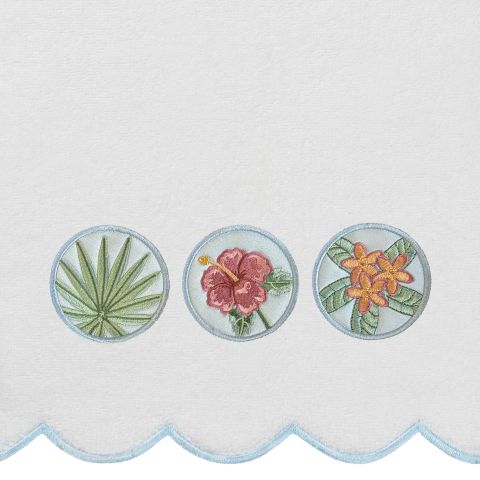 Maui Turkish Cotton Scallop Towel