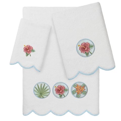 Maui Turkish Cotton Scallop Towel