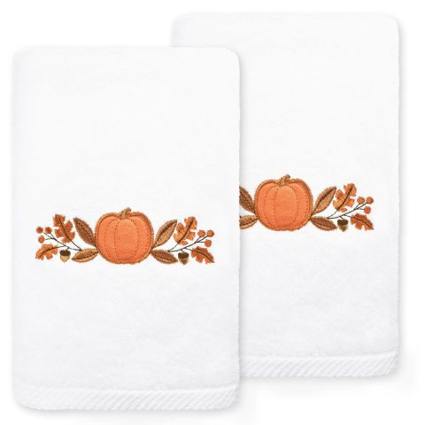 Harvest Bounty Embroidered Towel