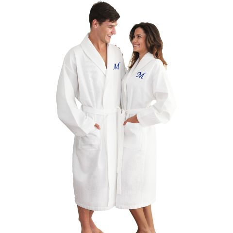 Waffle Weave Bathrobe